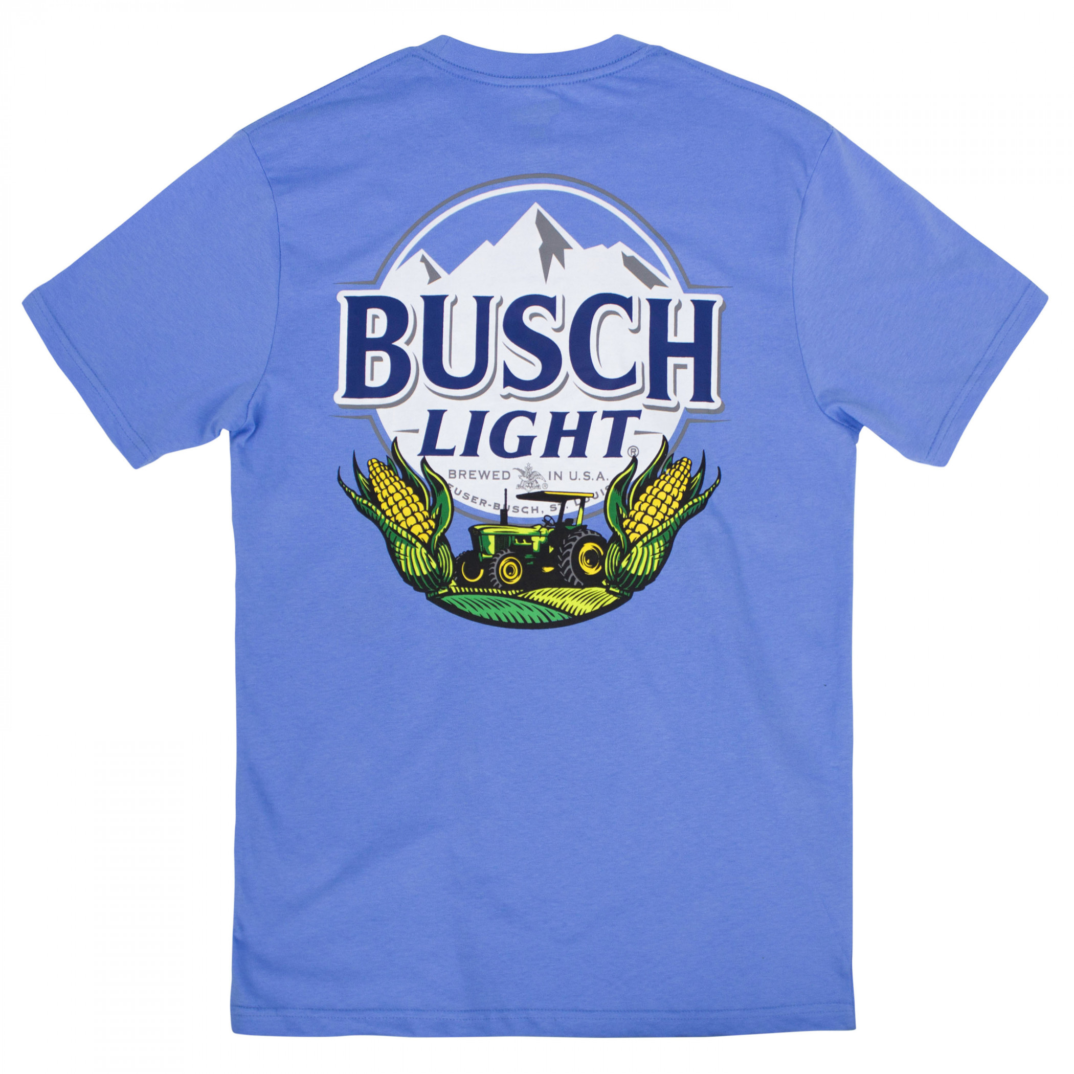 Busch Light Harvest Front and Back Print T-Shirt